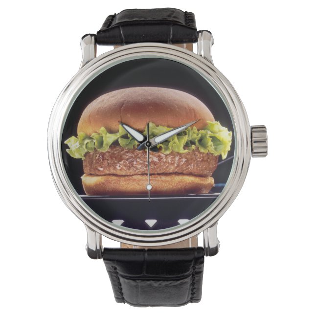 Reloj De Pulsera Juicy Hamburger (Anverso)