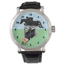 Reloj De Pulsera Jumper de caballo del Gran Premio