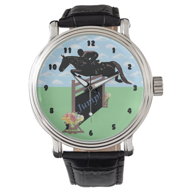 Reloj De Pulsera Jumper de caballo del Gran Premio (Anverso)