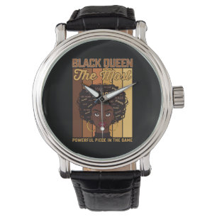 Reloj De Pulsera Juneteenth Melanina Chica Negra La Más Poderosa
