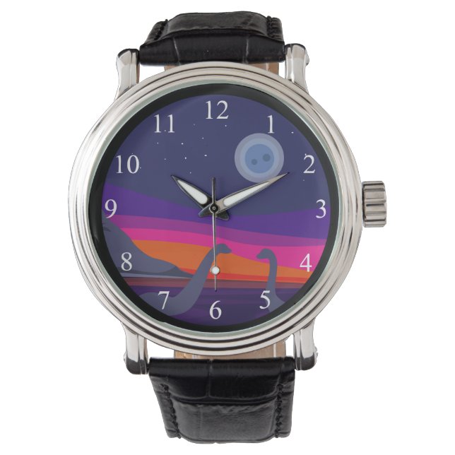 Reloj De Pulsera Jurásico Sunset (Anverso)