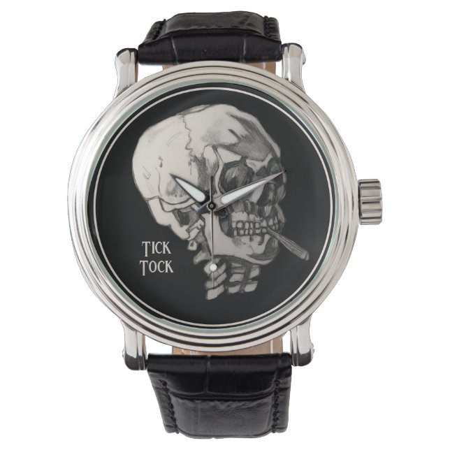 Reloj De Pulsera Just Chill Skull  (Anverso)