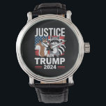Reloj De Pulsera Justicia para el cacahuete gana a Trump 2024<br><div class="desc">Justicia para el cacahuete gana a Trump 2024</div>