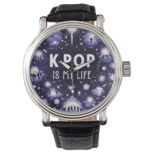 Reloj De Pulsera K-Pop es mi vida escrita en las estrellas