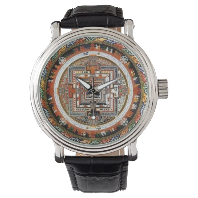 Reloj De Pulsera Kalachakra Sand Mandala (Anverso)