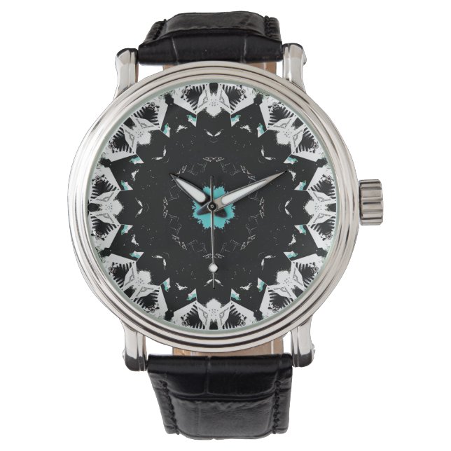 Reloj De Pulsera Kaleidoscope Gótico (Anverso)