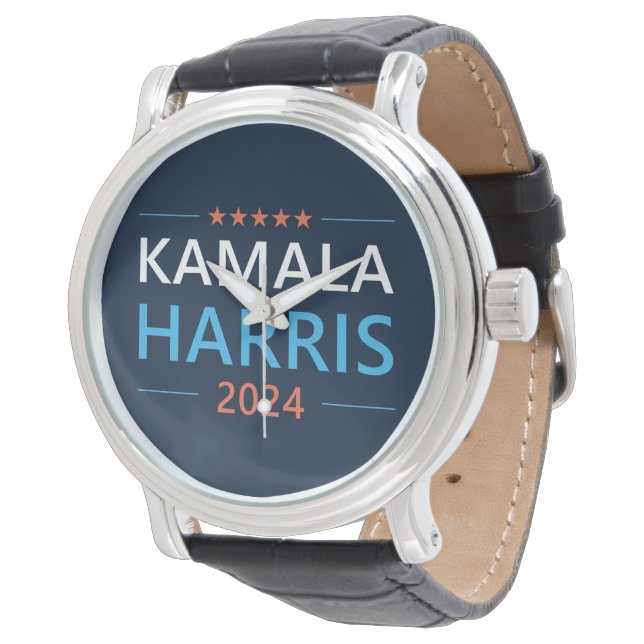 Reloj De Pulsera Kamala Harris 2024 para el presidente (Angular)