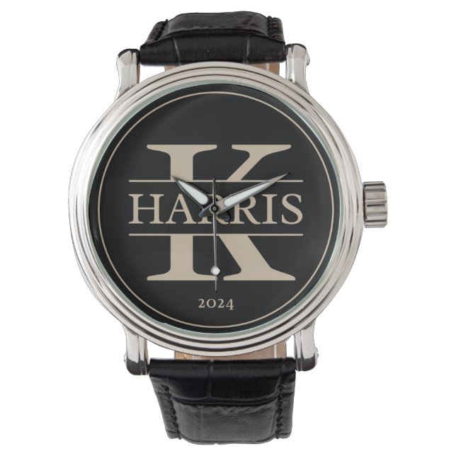 Reloj De Pulsera Kamala Harris 2024 Watch (Anverso)
