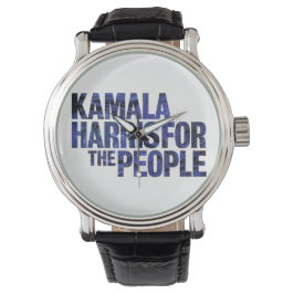 Reloj De Pulsera Kamala Harris por el presidente del pueblo 2024