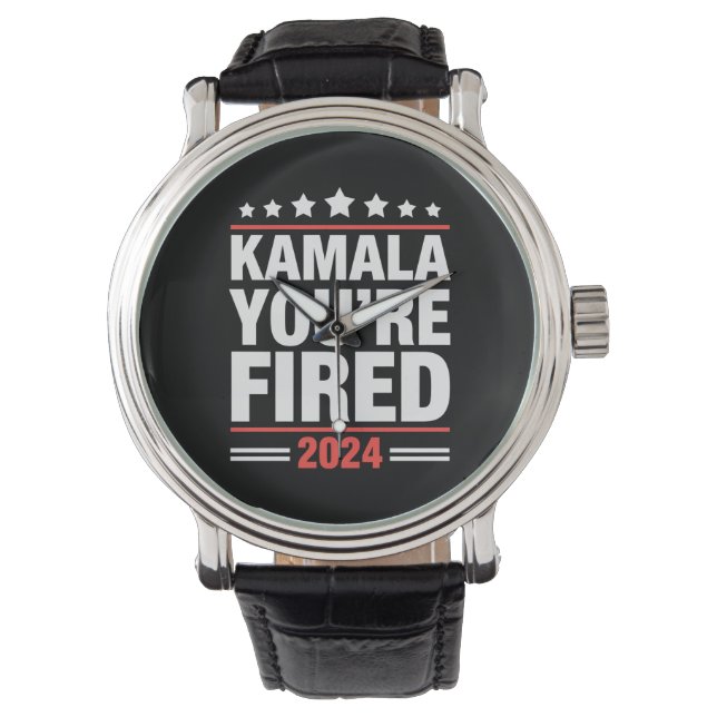 Reloj De Pulsera Kamala te despiden Kamala Harris 2024 (Anverso)