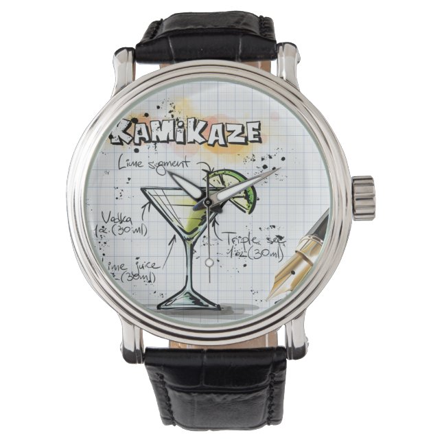 Reloj De Pulsera Kamikaze (Anverso)