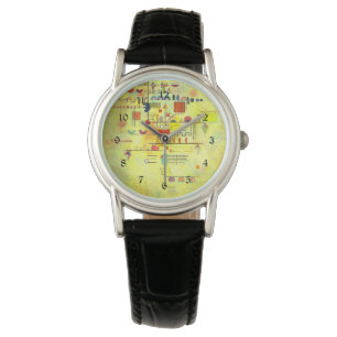 Reloj De Pulsera Kandinsky - Ascenso suave, arte abstracto