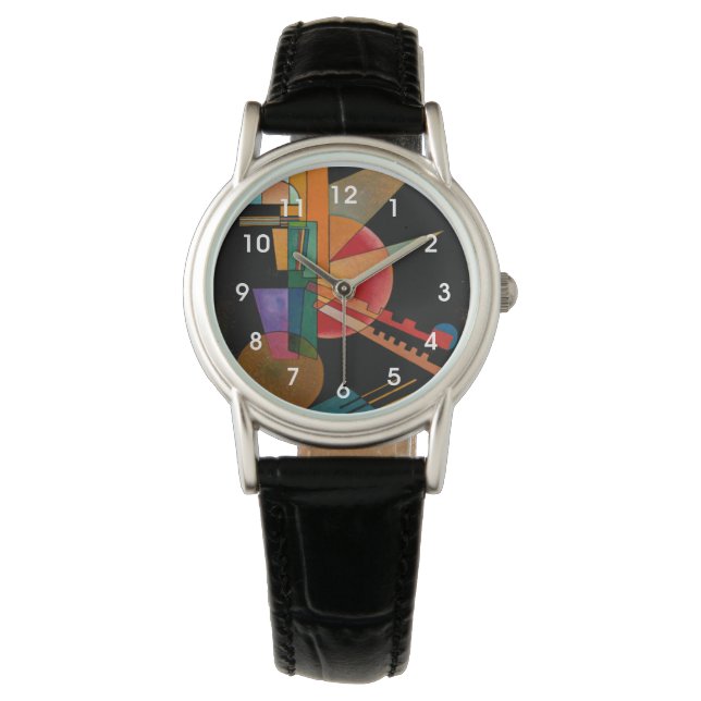 Reloj De Pulsera Kandinsky - Interpretación abstracta (Anverso)