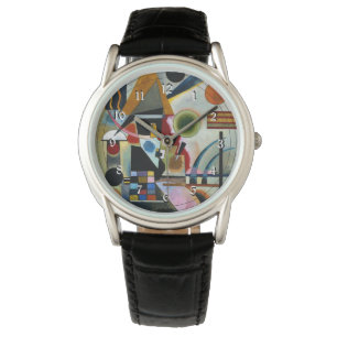 Reloj De Pulsera Kandinsky - Pintura abstracta famosa que se balanc