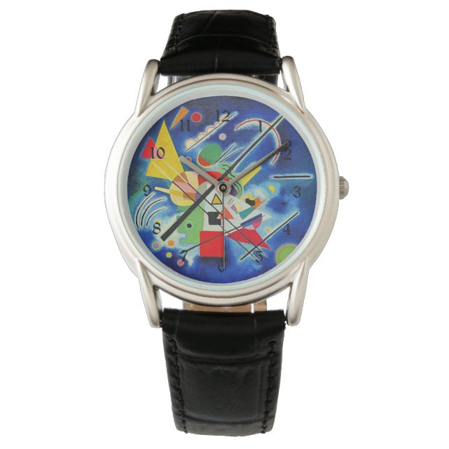 Reloj De Pulsera Kandinsky - Pintura azul (Anverso)
