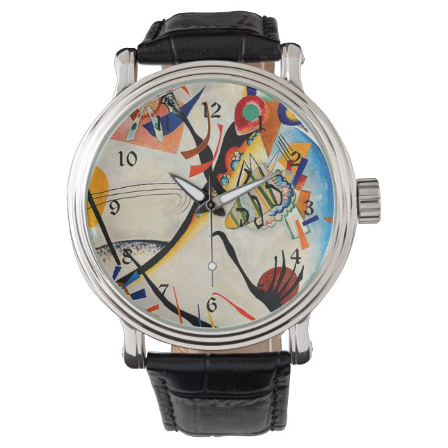 Reloj De Pulsera Kandinsky - Segmento azul (Anverso)
