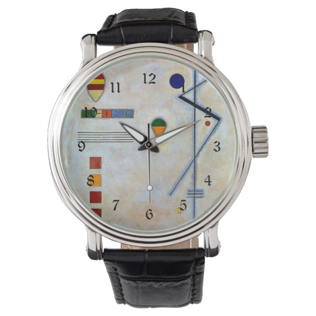 Reloj De Pulsera Kandinsky - Von-Zu, pintura famosa, (Anverso)