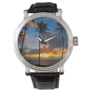 Reloj De Pulsera Kapaa Sunrise - Kauai, Hawaii