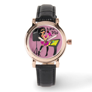 Reloj De Pulsera Karaoke Diva