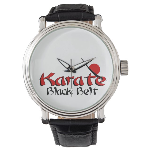 Reloj De Pulsera karate (Anverso)