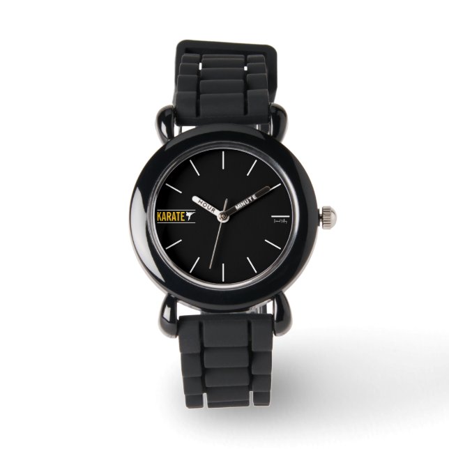 Reloj De Pulsera Karate Kids (Anverso)