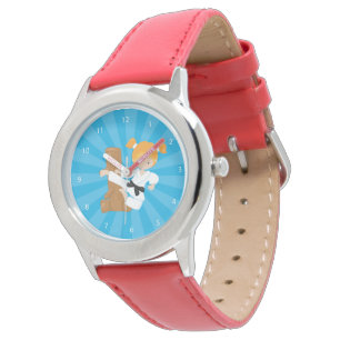 Reloj De Pulsera Karate Kids
