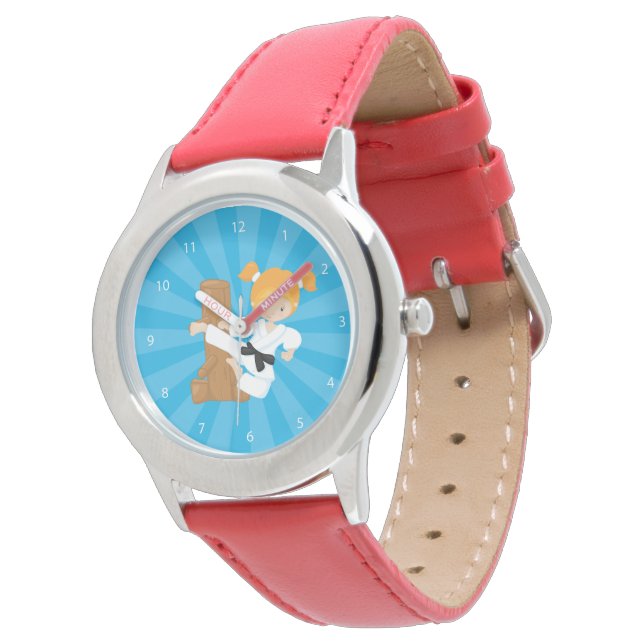 Reloj De Pulsera Karate Kids (Angular)