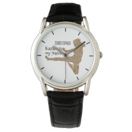 Reloj De Pulsera Karate Name Japan Martial Art