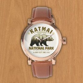 Reloj De Pulsera Katmai, National Park Alaska: Nature’s Sanctuary