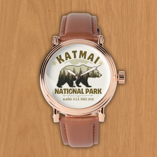 Reloj De Pulsera Katmai, National Park Alaska: Nature’s Sanctuary (Subido por el creador)