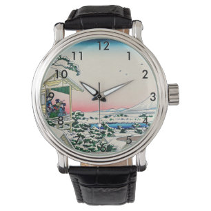 Reloj De Pulsera Katsushika Hokusai - Casa de té en Koishikawa