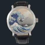 Reloj De Pulsera KATSUSHIKA HOKUSAI - La gran ola de Kanagawa<br><div class="desc">KATSUSHIKA HOKUSAI - La gran ola de Kanagawa 1829. Bloque de madera de color; reproducción</div>