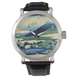 Reloj De Pulsera Katsushika Hokusai - Umegawa en la provincia de Sa