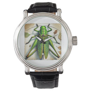 Reloj De Pulsera Katydid in Natural Habitat 030924IREF214 - Waterco