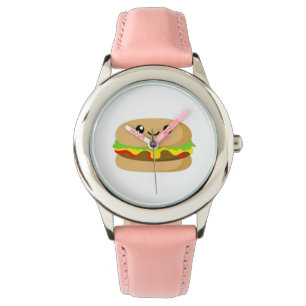 Reloj De Pulsera Kawaii Burger