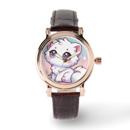Reloj De Pulsera Kawaii Cat Smartwatch Face