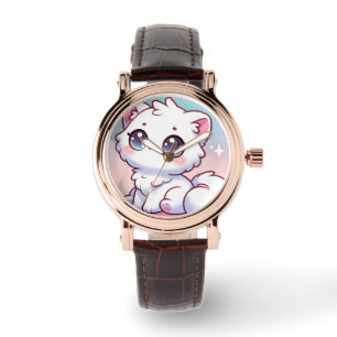 Reloj De Pulsera Kawaii Cat Smartwatch Face
