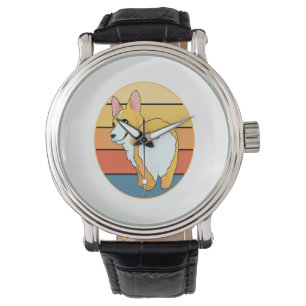 Reloj De Pulsera Kawaii Corgi