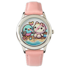 Reloj De Pulsera kawaii lindo gato