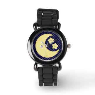 Reloj De Pulsera Kawaii Moon y Stars Watch