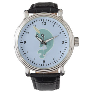Reloj De Pulsera Kawaii Narwhal