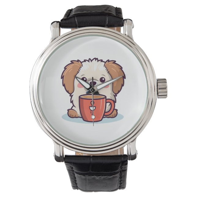 Reloj De Pulsera Kawaii Paws Café (Anverso)