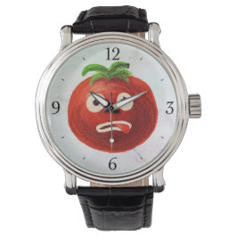 Reloj De Pulsera Kawaii Tomato Cute Funny Personalizado Vegetable