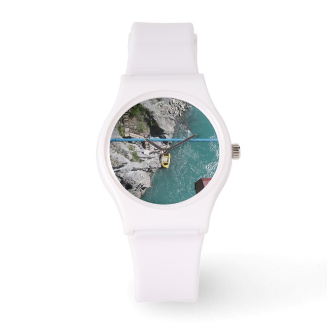 Reloj De Pulsera Kawarau Bridge Bungy POV, Queenstown, Nueva Zeland (Anverso)