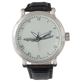 Reloj De Pulsera KC135A Stratotanker - marcado de minutos y romano