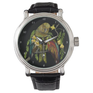 Reloj De Pulsera Kea New Zealand Mountain Parrot