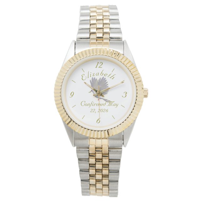 Reloj De Pulsera Keepsake de confirmación elegante (Subido por el creador)