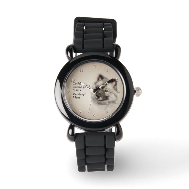 Reloj De Pulsera Keeshond Mom Watch (Anverso)