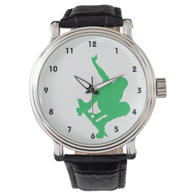 Reloj De Pulsera Kelly Green Skater (Anverso)