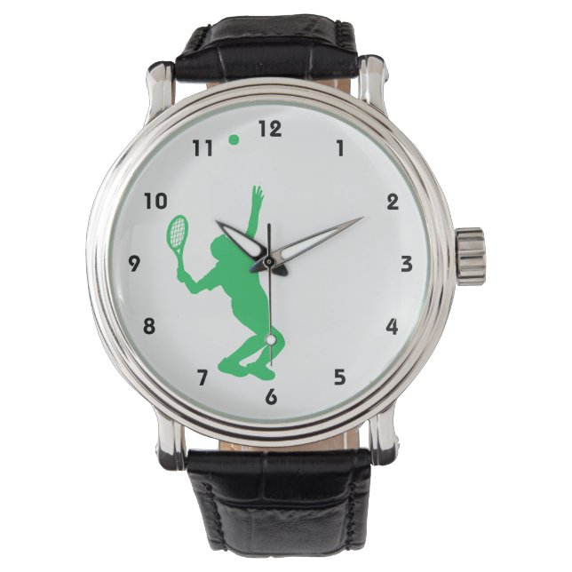 Reloj De Pulsera Kelly Green Tennis (Anverso)